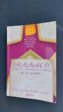 Limba si literatura romana - Bacalaureat Real + Uman PROBA SCRISA PROBA ORALA