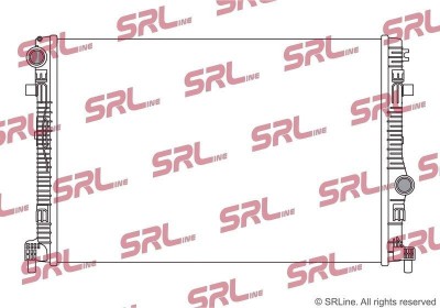 Radiator Audi A3, Q3 (F3), Tt, motor: 2.5 Tfsi, intrare/iesire conectare rapida, 650x438x32, SRLine, Aluminiu/ Plastic brazat, 8V0121251B; 8V0121521A foto