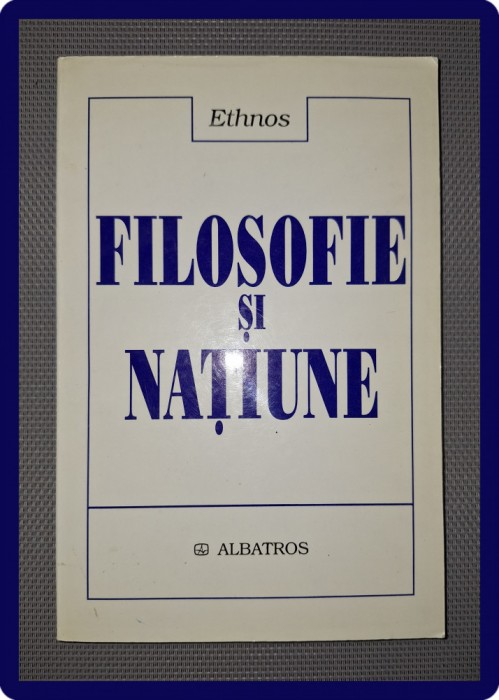 CONSTANTIN SCHIFIRNET - FILOSOFIE SI NATIUNE