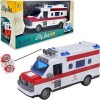 Ambulanță Telecomandă "Rescue" – Lumini & Sunete – Portiere Deschise – 21 cm – 6+ ani