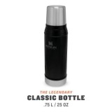Termos Stanley The Legendary Classic Bottle Small Matte Black Pebble 0.75l