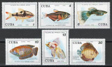 Cuba 1978 Mi 2303/08 MNH - Pesti de acvariu, Parcul Lenin, Nestampilat