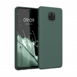 Husa pentru Xiaomi Redmi Note 9S/Redmi Note 9 Pro/Redmi Note 9 Pro Max, Silicon, Verde, 52140.169, Carcasa, Kwmobile