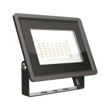 Proiector 30W LED alb neutru 4000K IP65 negru