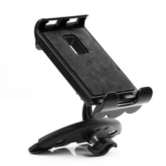 Suport auto pentru telefon si tableta, cu prindere in slot-ul de CD foto