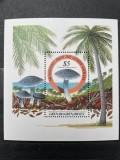 Colita Grenada Grenadines 1986 &ndash; Ciuperci din Antilele Mici, Leptonia caeruleocapitata -A63