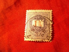 Timbru Ungaria 1 Ft 1888 stampilat