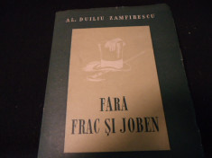 FARA FRAC SI JOBEN-AL. DILIU ZAMFIRESCU-NUVELE-323 PG- foto