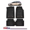 Covorase Auto TeamCar&reg; Tip Tavita Compatibile Opel Corsa D Coupe (2006-2014) Negru Material Rezistent