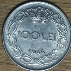 Romania - moneda de colectie - 100 lei 1944 - calitate impecabila ! - Mihai I