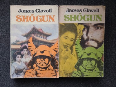 SHOGUN - James Clavell (2 volume - editie 1992) foto