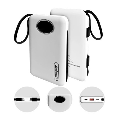 Baterie externa cu afisaj LED, 15000mAh, 2 USB, CD225 foto