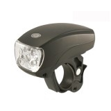 Far Bicicleta BTA Compact 5 LED Albe, Negru - Accesorii Iluminare Ciclism