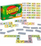 Joc de societate Domino cu dinozauri, Alexander, Multicolor, Oem