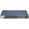 Switch 8 x RJ45 1G PoE 802.3af/at/bt, 2 x RJ45 1G, 2 x SFP 1G, Management - HIKVISION DS-3E1512HP-SI-8P2T2F SafetyGuard Surveillance