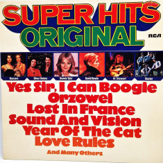 Various ‎– Super Hits Original 1977 vinyl LP NM / NM RCA Germania