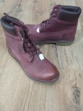 Bocanci dama TIMBERLAND 6 inch originali piele waterproof grena vintage 41/42