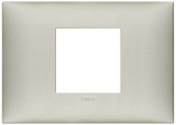 Rama Ornament 2M pt doza de 3M Vimar Neve nichel mat 09672.22