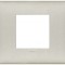 Rama Ornament 2M pt doza de 3M Vimar Neve nichel mat 09672.22