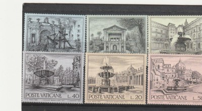 Anul europen al monumentelor 1975, fantani Vatican ! foto