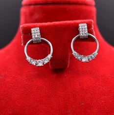 Cercei Din Argint - Model Rotund - cod ARG107C