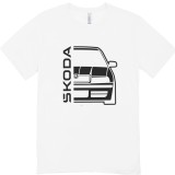 Cumpara ieftin Tricou Personalizat Skoda , Silueta Masina Auto Bumbac 100%