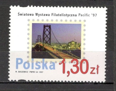 Polonia.1997 Expozitia filatelica PACIFIC MP.321 foto