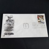 Plic Filatelic 1973. Salut Poștașilor SUA, Prima Zi Emisiune, Vintage!