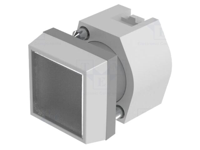 Comutator acționat prin apăsare 22mm transparent EAO IP67