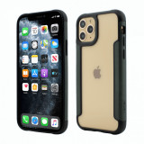 Husa Vetter Smart pentru iPhone 11 Pro, Soft Edge and Clear Back, Verde