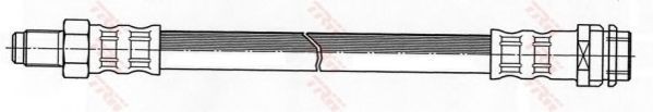 Conducta / cablu frana MERCEDES C-CLASS T-Model (S203) (2001 - 2007) TRW PHB447