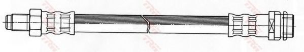 Conducta / cablu frana MERCEDES S-CLASS (W220) (1998 - 2005) TRW PHB447