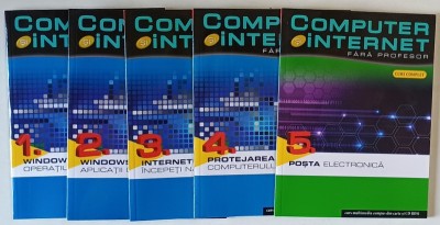 COMPUTER SI INTERNET FARA PROFESOR , CURS MULTIMEDIA , VOLUMELE I - V , 2011 *CONTINE CD foto