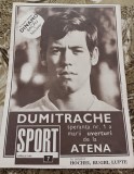 Myh 112 - Revista SPORT - nr 7/aprilie 1969 - Dinamo - Bacau