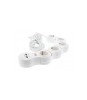 Prelungitor reglabil 5 prize 5m cablu 3xG1.5mm2 3500W 16A cu incarcator USB Well