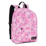Ghiozdan Copii pentru Gradinita, Roz inchis, cu Imprimeu Floral, My Way