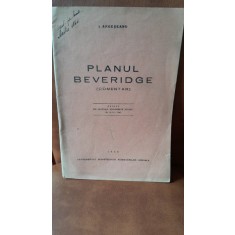 Planul Beveridge - I. Argeseanu