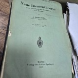 Neue Riementheorie: nebst Anleitung zum Berechnen von Riemen - G. Schulze Pillot