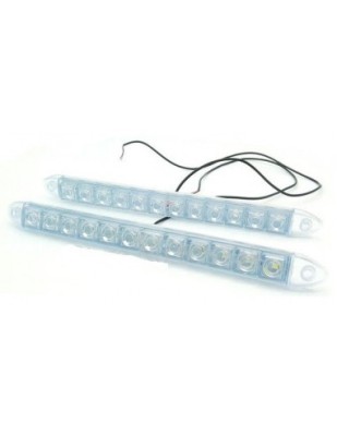 Lumini de zi DRL Flexibile 12 led*0,5W foto