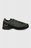 Cumpara ieftin Salewa pantofi Wildfire 2 barbati, culoarea verde