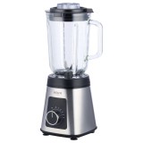 Blender de masa BHM Home BTBG80S15, 800W, 1.5L, 5 Viteze, Functie Pulse, Inox