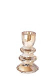 Sfesnic lumanare cristal ambra Eldrid &Oslash;6x10,8h
