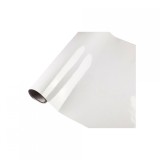 Colant folie Alb lucios premium PET tehnologie eliminare bulelor 1m x 1,5 m
