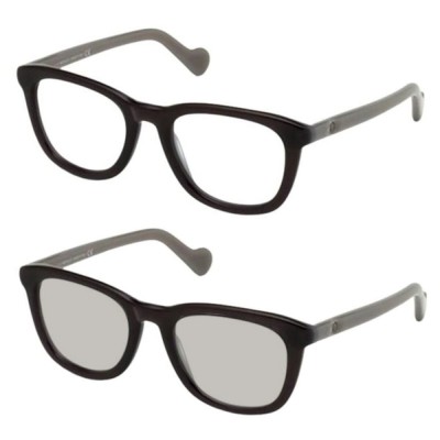 Ochelari de Soare Bărbați Moncler PHOTOCHROMIC TRANSPARENT GRAY WITH MEDIUM GRAY foto