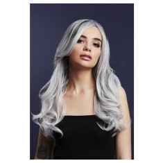 Peruca Profesionala Khloe Argintie