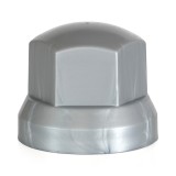 Set 10 Bucati Capac Plastic Pentru Prezon Roata 32 Mm Gri 41 Mm 155511 NN32S