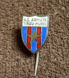 Insigna fotbal - ASA TARGU-MURES (varianta 2-argintiu)