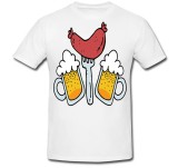 Cumpara ieftin Tricou &quot; Bere &amp; carnati &quot;