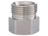 Reducție filet alamă nichelată G 1/2 28mm