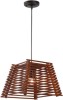 Pendul Manilla Lemn Inchis 1XE27 40W, Erste